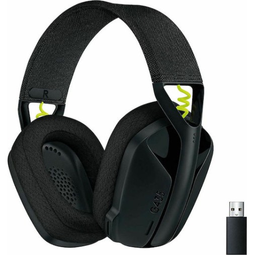 Logitech G435 Lightspeed Ασύρματο Over Ear Gaming Headset με σύνδεση USB / Bluetooth