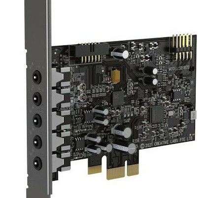 Creative Sound Blaster Audigy Fx V2 ​Εσωτερική PCI Express Κάρτα Ήχου 5.1