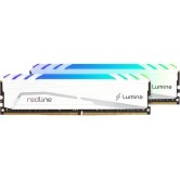 Mushkin Redline Lumina White DDR4 16GB RAM με 2x8GB Modules και Ταχύτητα 3200 για Desktop