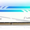 Mushkin Redline Lumina White DDR4 32GB RAM με 2x16GB Modules και Ταχύτητα 3600 για Desktop