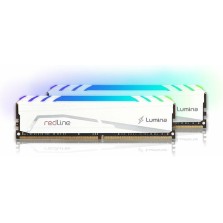 Mushkin Redline Lumina White DDR4 32GB RAM με 2x16GB Modules και Ταχύτητα 3600 για Desktop