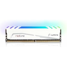 Mushkin Redline Lumina White DDR4 32GB RAM με 2x16GB Modules και Ταχύτητα 3600 για Desktop