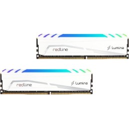 Mushkin Redline Lumina White DDR4 32GB RAM με 2x16GB Modules και Ταχύτητα 3600 για Desktop