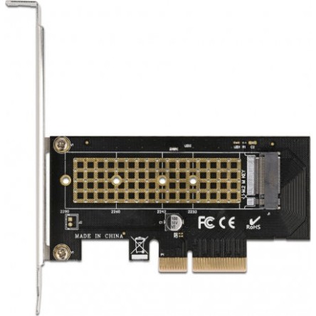DeLock Κάρτα PCIe σε 1 θύρες M.2
