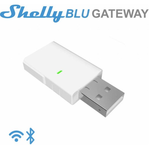 Shelly Smart Ενδιάμεσος Διακόπτης Bluetooth