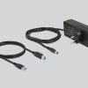 DeLock USB 3.0 Hub 7 Θυρών με σύνδεση USB-A & Θύρα Φόρτισης και Εξωτερική Παροχή Ρεύματος