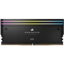 Corsair Dominator Titanium RGB DDR5 48GB RAM με 2x24GB Modules και Ταχύτητα 7200 για Desktop
