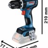 Bosch GSB 18V-150 C Κρουστικό Δραπανοκατσάβιδο Μπαταρίας Solo 18V
