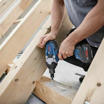 Bosch GDS 18V-1050 H Μπουλονόκλειδο Μπαταρίας 18V Solo με Υποδοχή 3/4