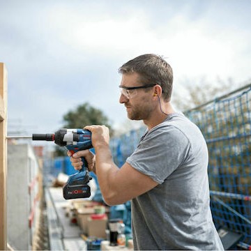 Bosch GDS 18V-1050 H Μπουλονόκλειδο Μπαταρίας 18V Solo με Υποδοχή 3/4