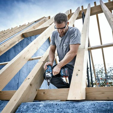 Bosch GDS 18V-1050 H Μπουλονόκλειδο Μπαταρίας 18V Solo με Υποδοχή 3/4