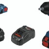 Bosch GDS 18V-1000 Brushless Μπουλονόκλειδο Μπαταρίας 18V 2x5.5Ah με Υποδοχή 1/2