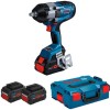 Bosch GDS 18V-1000 Brushless Μπουλονόκλειδο Μπαταρίας 18V 2x5.5Ah με Υποδοχή 1/2