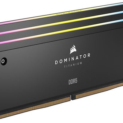 Corsair Dominator Titanium DDR5 με Module 1x48GB και Ταχύτητα 7000 για Desktop