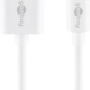 Goobay USB-A to Lightning Cable Λευκό 0.5m (72905)