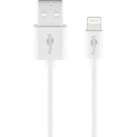 Goobay USB-A to Lightning Cable Λευκό 0.5m (72905)