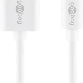 Goobay USB-A to Lightning Cable Λευκό 0.5m (72905)