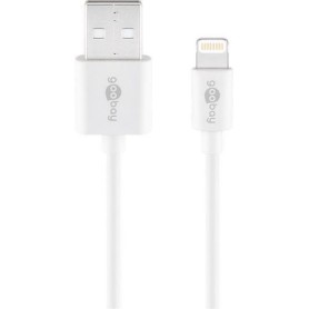 Goobay USB-A to Lightning Cable Λευκό 0.5m (72905)