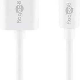 Goobay USB-A to Lightning Cable Λευκό 0.5m (72905)