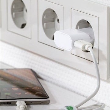 Goobay Φορτιστής Χωρίς Καλώδιο με Θύρα USB-A 5W Λευκός (44948)