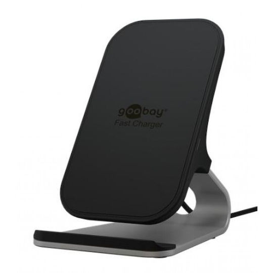 Goobay Ασύρματος Φορτιστής (Qi Pad) και Καλώδιο USB-C 10W Μαύρος (52955)