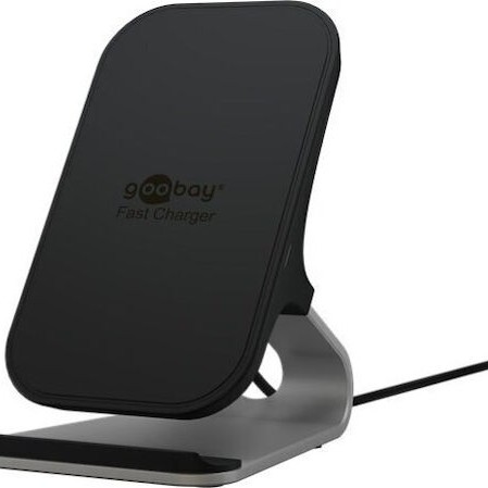 Goobay Ασύρματος Φορτιστής (Qi Pad) και Καλώδιο USB-C 10W Μαύρος (52955)