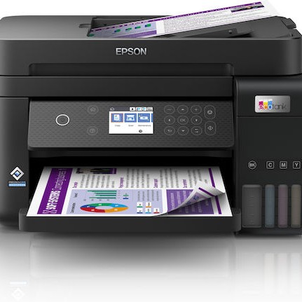 Epson EcoTank ET-3850 Έγχρωμο Πολυμηχάνημα Inkjet με WiFi και Mobile Print