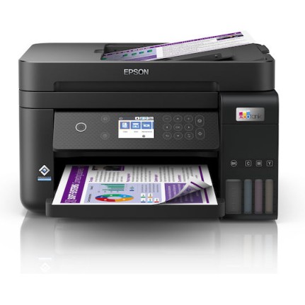 Epson EcoTank ET-3850 Έγχρωμο Πολυμηχάνημα Inkjet με WiFi και Mobile Print
