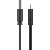 Goobay USB 2.0 Cable USB-C male - USB-A 15W Μαύρο 1m (45735)