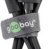 Goobay USB 2.0 Cable USB-C male - USB-A 15W Μαύρο 1m (45735)