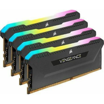 Corsair Vengeance DDR4 64GB RAM με 4x16GB Modules και Ταχύτητα 3200 για Desktop