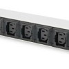 Digitus Πολύπριζο Rack με 10x C13 Ports Μαύρο