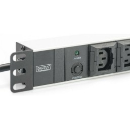 Digitus Πολύπριζο Rack με 10x C13 Ports Μαύρο