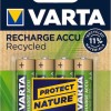 Varta Recharge Accu Recycled Επαναφορτιζόμενες Μπαταρίες AA Ni-MH 2100mAh 1.2V 4τμχ