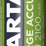 Varta Recharge Accu Recycled Επαναφορτιζόμενες Μπαταρίες AA Ni-MH 2100mAh 1.2V 4τμχ