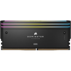 Corsair Dominator Titanium RGB XMP DDR5 64GB RAM με 2x32GB Modules και Ταχύτητα 6600 για Desktop