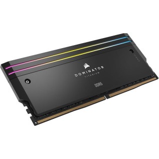 Corsair Dominator Titanium RGB XMP DDR5 64GB RAM με 2x32GB Modules και Ταχύτητα 6600 για Desktop