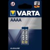 Varta Αλκαλικές Μπαταρίες AAAA 1.5V 2τμχ