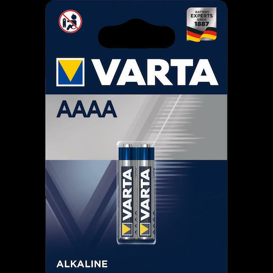Varta Αλκαλικές Μπαταρίες AAAA 1.5V 2τμχ