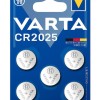 Varta Μπαταρίες Λιθίου Ρολογιών CR2025 3V 5τμχ