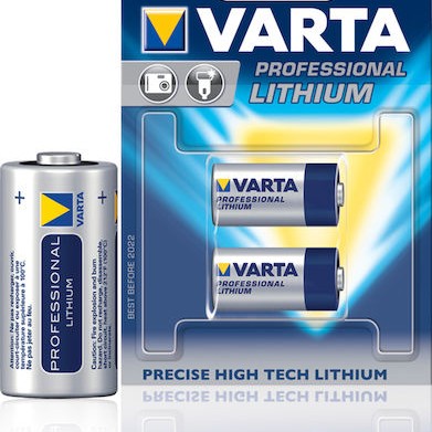 Varta Professional Lithium Μπαταρίες CR123 3V 2τμχ