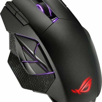 Asus ROG Spatha X Ασύρματο RGB Gaming Ποντίκι 19000 DPI Μαύρο