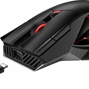 Asus ROG Spatha X Ασύρματο RGB Gaming Ποντίκι 19000 DPI Μαύρο