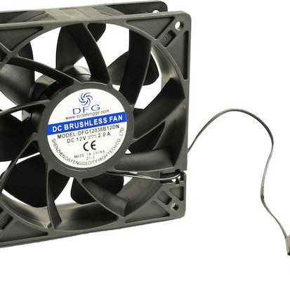 Inter-Tech DFG12038B12DN Case Fan με Φωτισμό και Σύνδεση 4-Pin Molex