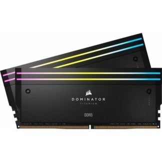 Corsair Dominator Titanium RGB XMP DDR5 32GB RAM με 2x16GB Modules και Ταχύτητα 6600 για Desktop