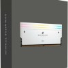 Corsair Dominator Titanium RGB XMP White DDR5 32GB RAM με 2x16GB Modules και Ταχύτητα 6600 για Desktop
