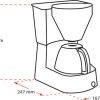 Melitta Easy Timer Προγραμματιζόμενη Καφετιέρα Φίλτρου 1050W Black