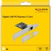 DeLock Ενσύρματη Κάρτα Δικτύου Gigabit (1Gbps) Ethernet PCI
