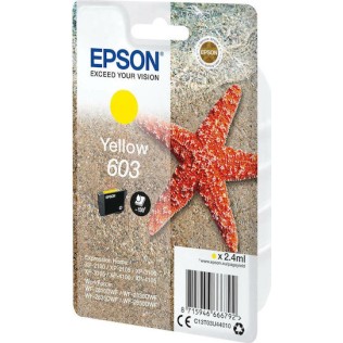 Epson 603 Γνήσιο Μελάνι Εκτυπωτή InkJet Κίτρινο (C13T03U44010)