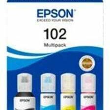 Epson 102 Γνήσιο Πακέτο 4 Μελανιών Εκτυπωτή InkJet Κίτρινο / Κυανό / Ματζέντα / Μαύρο (C13T03R640)